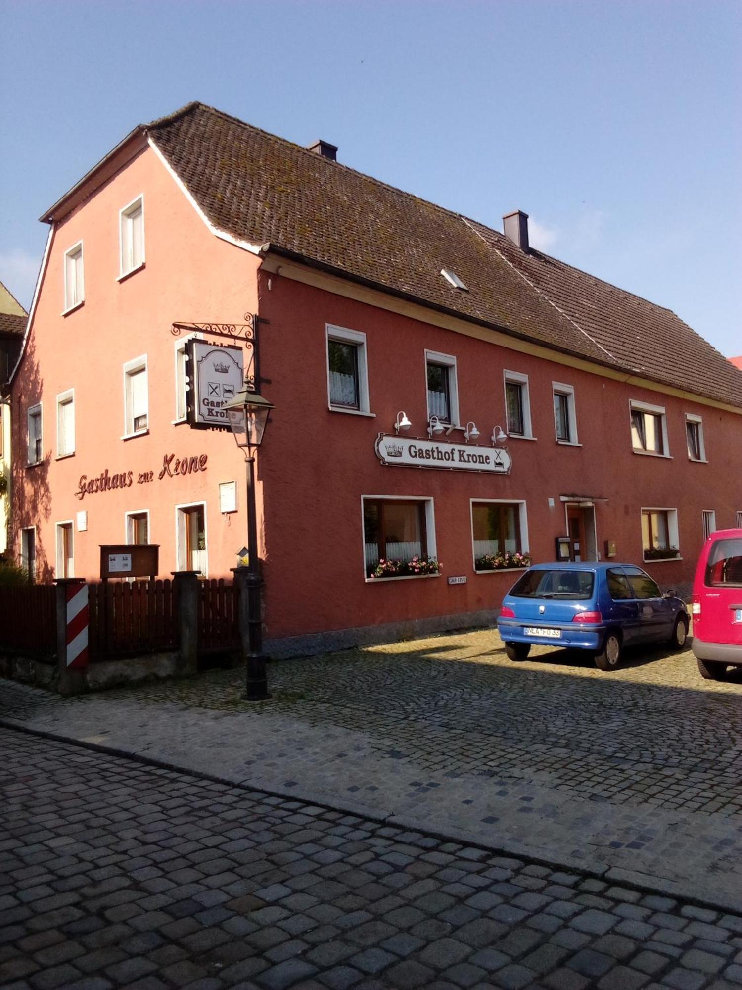 Gasthof Zur Krone 부르그하스라흐 외부 사진